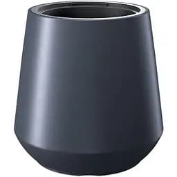 Горщик для квітів Prosperplast Heos з вкладишем 395 мм антрацит (89359-433)