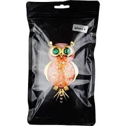 Чохол-накладка Toto TPU Case Decorative Stones IPhone 7 Plus/8 Plus Owl Black - мініатюра 2