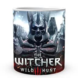 Кухоль GeekLand The Witcher Відьмак Король дикого полювання TW.02.363 330 мл білий - мініатюра 2