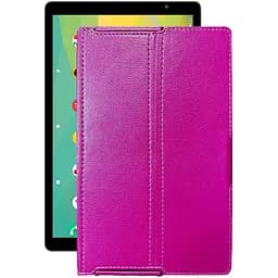 Чехол StatusCASE из экокожи для планшета Prestigio Grace 4991 4G Розовый