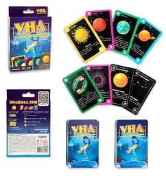 Карткова гра Strateg УНА космічна (українською), Стратег