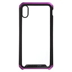 Защитный чехол для Apple iPhone Xs Max, разноцветный, Element Case, прозрачный противоударный, панель, пластиковый с металлическим бортиком, защита всего корпуса, ударопрочный, ArmorStandart (ARM53421)