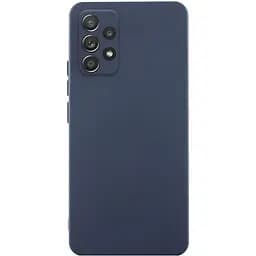 Чохол TPU Getman Liquid Silk Full Camera для Samsung Galaxy A52 4G / A52 5G / A52s Синій / Midnight Blue