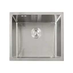 Кухонная мойка из нержавеющей стали 50 см под столешницу Nett NS-5045, Нержавеющая сталь