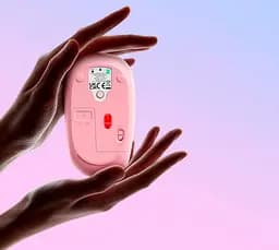 Миша Baseus Wireless Mouse F01B Baby Pink Tri-Mode (B01055503413-00) [99874] - мініатюра 8