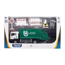 Ігровий набір "Сміттєвоз Мan" TechnoDrive 250431U з аксесуарами, масштаб 1:64