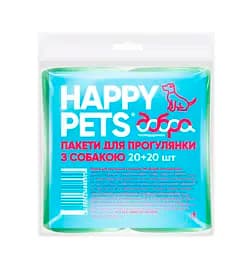 Пакети для прибирання за тваринами Добра Господарочка, 20+20 шт. (4820086521604)