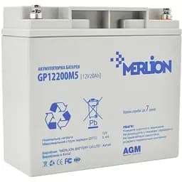 Аккумуляторная батарея Merlion AGM GP-12200M5 12V 20Ah