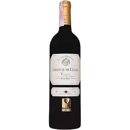 Вино Chateau de Cenac Cuvee Prestige Cahors червоне сухе 0.75 л
