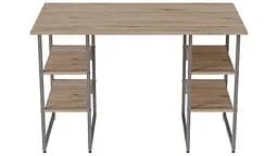 Комп'ютерний стіл Ferrum-decor Карен 75x140x60 сірий ДСП Дуб Сан-Марино 32мм (FRD-102436) - мініатюра 3