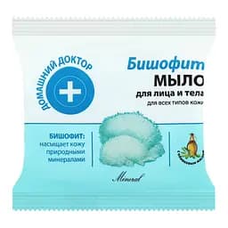 Мило для обличчя та тіла Домашній Лікар Бішофіт, 70 г - мініатюра 2