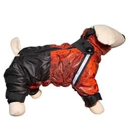 Комбинезон для собак Diego snow sintepon print F Оранжевый - 1-размер