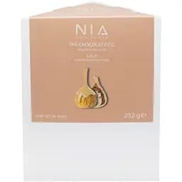 Цукерки Nia Chocolate Інжир сушений у карамельному кувертюрі з мигдально-кавовою начинкою та ароматом бренді 252 г