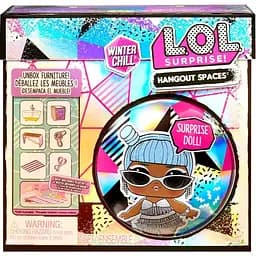 Ігровий набір з лялькою L.O.L. Surprise Маленькі Кімнатки Спа для релаксу Крижинки (118350)