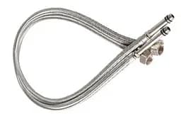 Шланг для смесителя Valeso 80 см, длинный штуцер, комплект 2 шт.