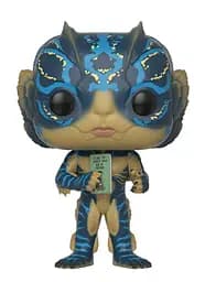 Фигурка Funko Pop Фанко Поп Человек-амфибия с картой  Форма воды The Shape of Water Movies SW AМ627