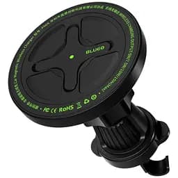 Автотримач Blueo Ape Legend Car Mount Magnetic Wireless Charger із бездротовою зарядкою Black (BC5955B) [97410]