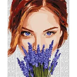 Картина по номерам "Красочная поэзия: Лаванда" ©art_selena_ua Идейка KHO8595, 40x50 см