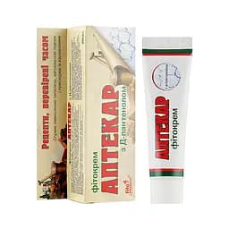 Фітокрем "Аптекар з Д-пантенолом" ранозагоювальний, 30 мл