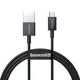 Кабель Baseus Superior Series Fast Charging Data Cable USB to Micro 2A 1 м Черный