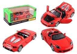 Металлическая автомодель Автопром Porsche Carrera GT 1:24