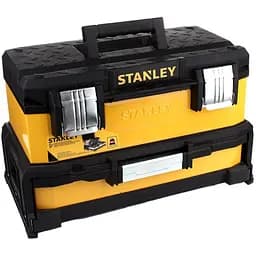 Ящик для инструмента Stanley профессиональный 2-секционный 20" 54.5х28х33.5 см (1-95-829)