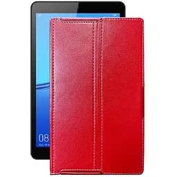 Чехол StatusCASE из экокожи для планшета Huawei MediaPad M5 Lite 8 Красный