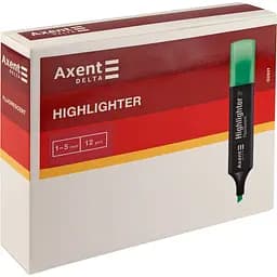 Набір маркерів Axent Highlighter D2501 клиноподібний 1-5 мм 12 шт. рожевий (D2501-10) - мініатюра 2