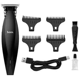 Машинка для стрижки волосся Hoco HP25 Electric 600 mAh Black - мініатюра 6