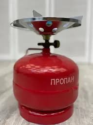 Газовый кемпинговый комплект Горелка и баллон 5 л Intertool К1 GS-0005