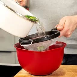 Ситечко KitchenAid Classic ø18 см чорний (KCG161OHOBE) - мініатюра 4