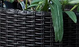 Горщик для квітів Keter 39 л Cylinder Planter Large сірий - мініатюра 5
