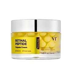 Капсульный крем с ретиналем и пептидами для упругости кожи 50 мл VT Cosmetics Retinal Peptide Capsule Cream