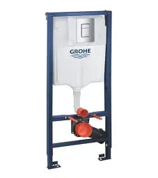 Інсталяція для підвісного унітазу Grohe Rapid SL + кнопка Skate Cosmopolitan 30412