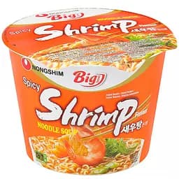 Суп Рамьон з гострою креветкою Сеутанмен у мисці Nongshim 115г