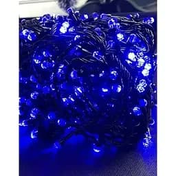 Новорічна гірлянда Рубін 30 м 500 Синіх лампочок