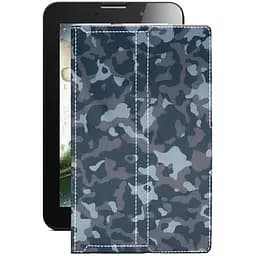 Чехол StatusCASE из экокожи для планшета Lenovo IdeaTab A3000 Хаки-синий