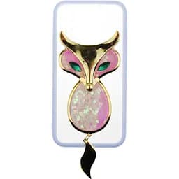 Чохол-накладка Toto TPU Case Decorative Stones IPhone X A Fox Purple