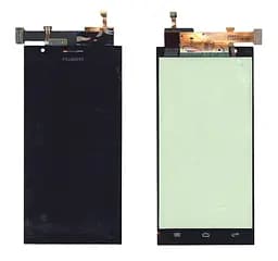 Матриця з тачскріном модуль для Huawei Ascend P2 чорний