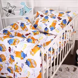 Підковдра MirSon Бязь Kids Time 20-0036 Minions 143х210 см (2200009639449) - мініатюра 2