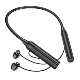 Навушники Borofone BE64 Perfect neckband BT earphones бездротові спортивні чорні - мініатюра 2
