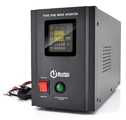 UPS ИБП с правильной синусоидой Europower PSW-EPBTW24 2000VA, 1400W, АКБ 24В, заряд 10/20А - мініатюра 1
