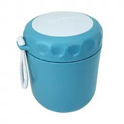 Ланчбокс с ложкой Mega Zayka MGZ-0122(Blue) 430 мл