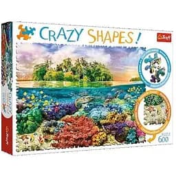 Пазл Trefl Crazy Shapes Тропічний острів 600 ел. (11113)