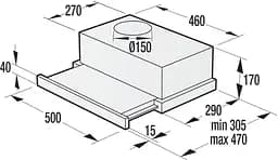 Витяжка Gorenje BHP523E10X - мініатюра 2