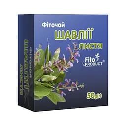 Фіточай "Шавлії листя", 50 г