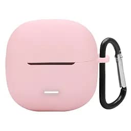 Силіконовий чохол для навушників Xiaomi Redmi Buds 6 Lite, Hang Case, рожевий, ультратонкий захисний кейс товщиною 2 мм, захист від подряпин, пилу та ударів, компактний, з карабіном для кріплення, ArmorStandart (ARM81089)