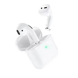 Навушники бездротові Hoco EW03 Plus True wireless BT headset білі - мініатюра 2