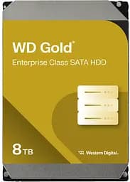 Жесткий диск 8TB 3.5 7200 256MB SATA Gold WD teh0013522