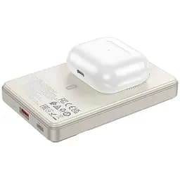 Павербанк Hoco Q18 Tourer 22.5 W 10000 mAh Milky white - мініатюра 3